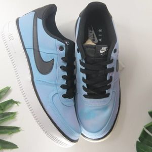 New Nike Af1 Low Blue Black Custom Women's Sneakers 003218 sz 6.5youth/8womens